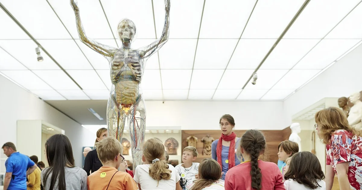 Der Gläserne Mensch Klasse unterwegs